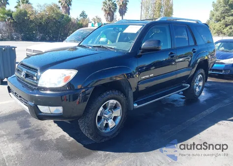 2003 Toyota 4Runner Limited V8 из США, поврежденный, VIN JTEBT17R838000856
